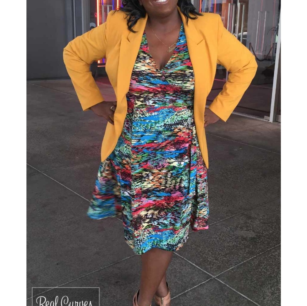 Kiyonna Size 3 Wrap Dress
